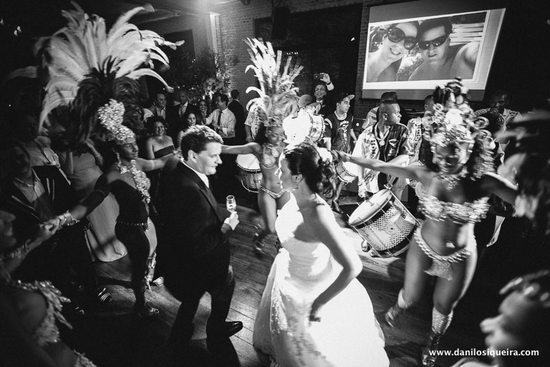 5 ideias para um casamento com clima de Carnaval