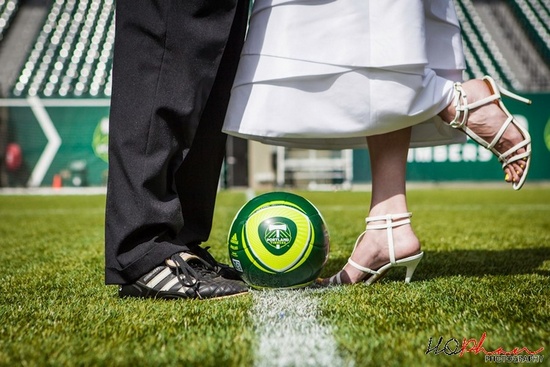 7 ideias para unir futebol e casamento